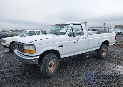 1995 Ford F250 from USA, damaged, VIN 1FTHF26H6SLA27540